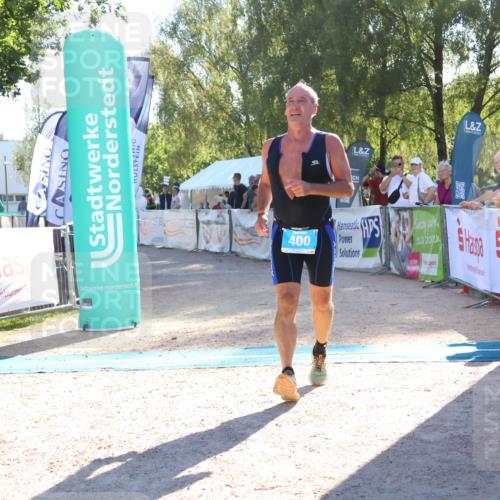 07.09.2025 - 19. Norderstedt Triathlon Zöllner http://msf.ph/oto/8788325 07.09.2025 16:07:44 Ziel 400 meine-sportfotos.de