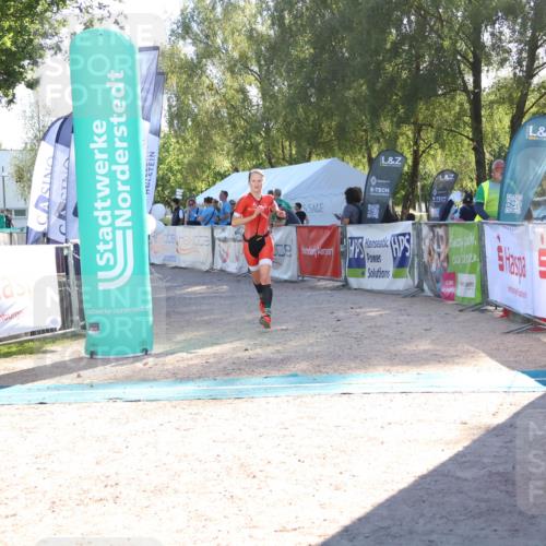 07.09.2025 - 19. Norderstedt Triathlon Zöllner http://msf.ph/oto/8788585 07.09.2025 16:10:28 Ziel 1404 meine-sportfotos.de