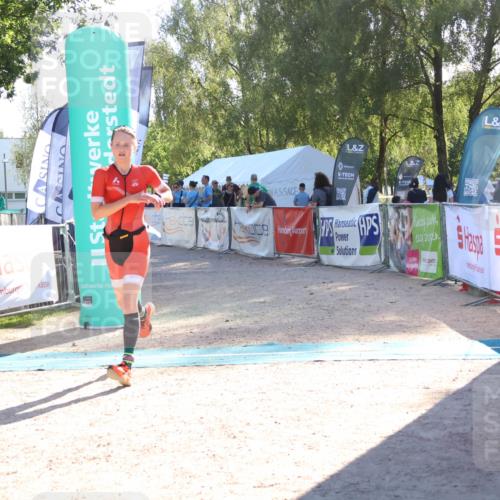 07.09.2025 - 19. Norderstedt Triathlon Zöllner http://msf.ph/oto/8788615 07.09.2025 16:10:29 Ziel 1404 meine-sportfotos.de