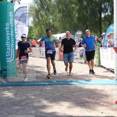 07.09.2025 - 19. Norderstedt Triathlon Zöllner http://msf.ph/oto/8789079 07.09.2025 13:48:18 Ziel 311, 777, 1298 meine-sportfotos.de