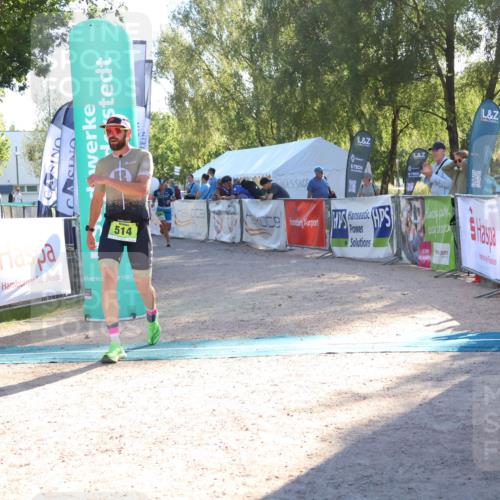07.09.2025 - 19. Norderstedt Triathlon Zöllner http://msf.ph/oto/8789317 07.09.2025 16:17:07 Ziel 444, 514 meine-sportfotos.de