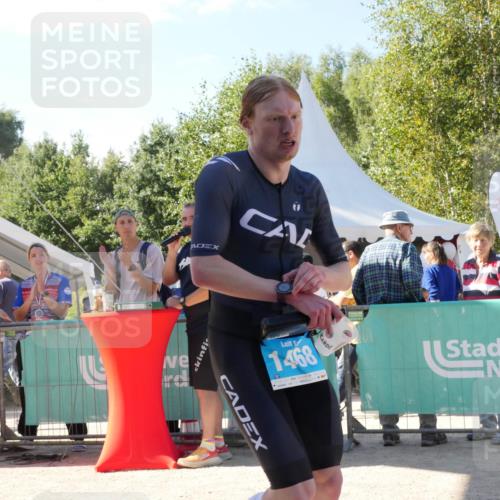 07.09.2025 - 19. Norderstedt Triathlon Zöllner http://msf.ph/oto/8789372 07.09.2025 15:02:12 Ziel 1468 meine-sportfotos.de
