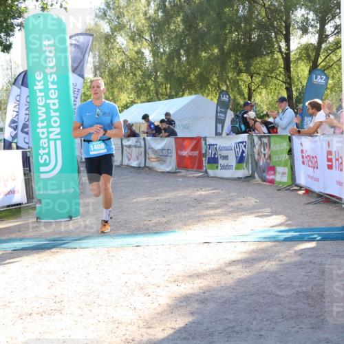 07.09.2025 - 19. Norderstedt Triathlon Zöllner http://msf.ph/oto/8789595 07.09.2025 16:19:51 Ziel 1408 meine-sportfotos.de