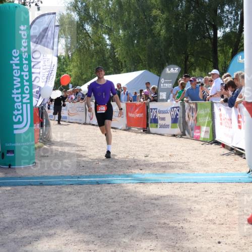07.09.2025 - 19. Norderstedt Triathlon Zöllner http://msf.ph/oto/8790202 07.09.2025 13:58:20 Ziel 298, 312 meine-sportfotos.de