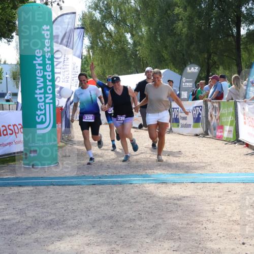 07.09.2025 - 19. Norderstedt Triathlon Zöllner http://msf.ph/oto/8790505 07.09.2025 14:00:17 Ziel 315, 339 meine-sportfotos.de
