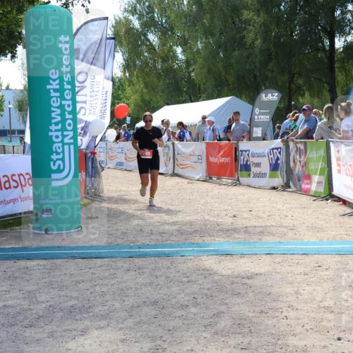 07.09.2025 - 19. Norderstedt Triathlon Zöllner http://msf.ph/oto/8790536 07.09.2025 14:00:45 Ziel 745 meine-sportfotos.de