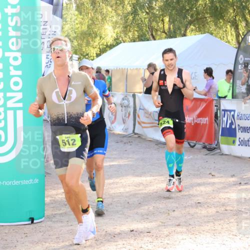 07.09.2025 - 19. Norderstedt Triathlon Zöllner http://msf.ph/oto/8790616 07.09.2025 16:28:02 Ziel 479, 512, 524 meine-sportfotos.de