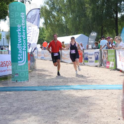 07.09.2025 - 19. Norderstedt Triathlon Zöllner http://msf.ph/oto/8790630 07.09.2025 14:02:25 Ziel 316 meine-sportfotos.de