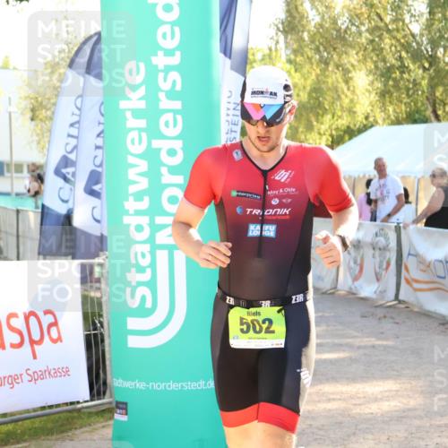 07.09.2025 - 19. Norderstedt Triathlon Zöllner http://msf.ph/oto/8790899 07.09.2025 16:29:32 Ziel 502 meine-sportfotos.de