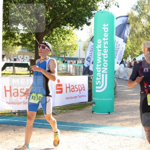 07.09.2025 - 19. Norderstedt Triathlon Zöllner http://msf.ph/oto/8791009 07.09.2025 16:30:20 Ziel 519, 552, 1510 meine-sportfotos.de