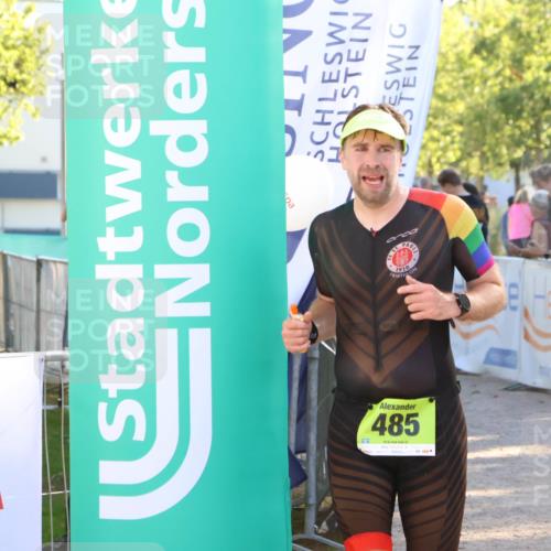 07.09.2025 - 19. Norderstedt Triathlon Zöllner http://msf.ph/oto/8791355 07.09.2025 16:31:45 Ziel 485 meine-sportfotos.de
