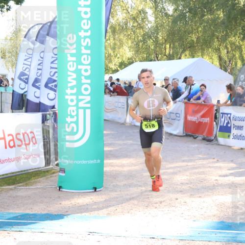 07.09.2025 - 19. Norderstedt Triathlon Zöllner http://msf.ph/oto/8791748 07.09.2025 16:33:40 Ziel 518 meine-sportfotos.de