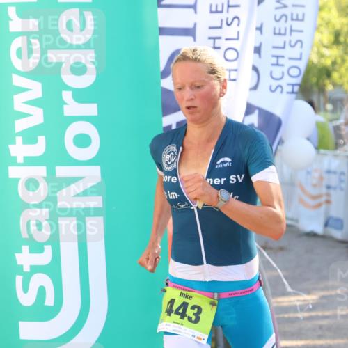 07.09.2025 - 19. Norderstedt Triathlon Zöllner http://msf.ph/oto/8791826 07.09.2025 16:34:00 Ziel 443 meine-sportfotos.de