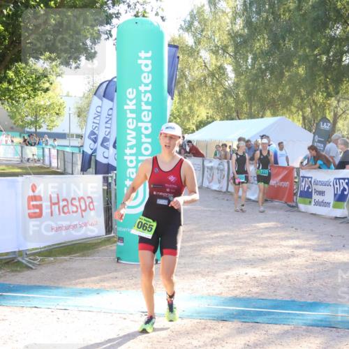 07.09.2025 - 19. Norderstedt Triathlon Zöllner http://msf.ph/oto/8792398 07.09.2025 16:37:18 Ziel 530, 1065, 1495 meine-sportfotos.de