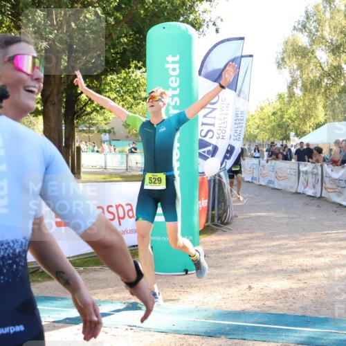07.09.2025 - 19. Norderstedt Triathlon Zöllner http://msf.ph/oto/8792712 07.09.2025 16:38:19 Ziel 529, 1068, 1554 meine-sportfotos.de
