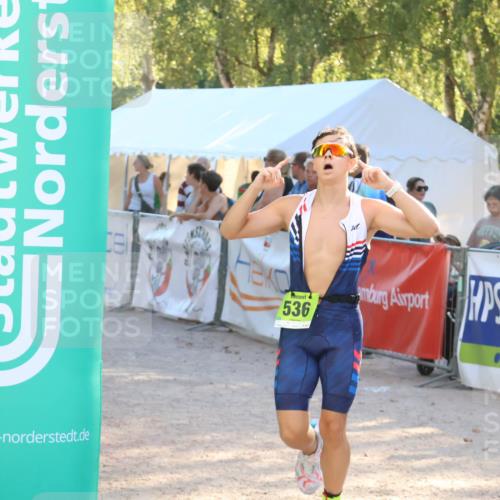 07.09.2025 - 19. Norderstedt Triathlon Zöllner http://msf.ph/oto/8792851 07.09.2025 16:38:43 Ziel 536, 917, 1481 meine-sportfotos.de