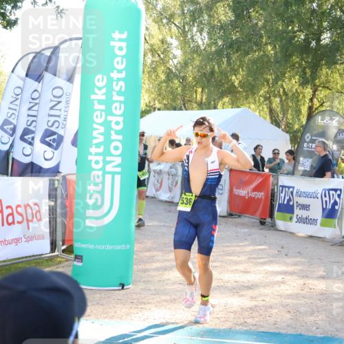 07.09.2025 - 19. Norderstedt Triathlon Zöllner http://msf.ph/oto/8792863 07.09.2025 16:38:44 Ziel 536, 917, 1481 meine-sportfotos.de