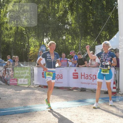 07.09.2025 - 19. Norderstedt Triathlon Zöllner http://msf.ph/oto/8793200 07.09.2025 16:34:02 Ziel 443 meine-sportfotos.de