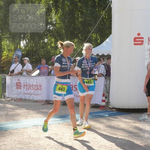07.09.2025 - 19. Norderstedt Triathlon Zöllner http://msf.ph/oto/8793205 07.09.2025 16:34:03 Ziel 443 meine-sportfotos.de