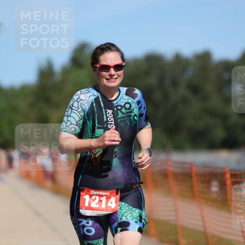 07.09.2025 - 19. Norderstedt Triathlon Michael Strokosch http://msf.ph/oto/8795601 07.09.2025 13:01:02 Laufen 1214 meine-sportfotos.de