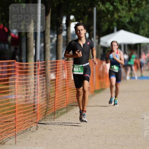 07.09.2025 - 19. Norderstedt Triathlon Michael Strokosch http://msf.ph/oto/8799860 07.09.2025 10:56:28 Laufen 131, 651 meine-sportfotos.de