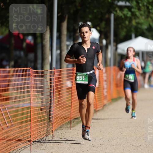 07.09.2025 - 19. Norderstedt Triathlon Michael Strokosch http://msf.ph/oto/8799882 07.09.2025 10:56:29 Laufen 131, 651 meine-sportfotos.de