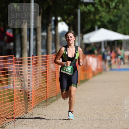 07.09.2025 - 19. Norderstedt Triathlon Michael Strokosch http://msf.ph/oto/8802978 07.09.2025 11:01:01 Laufen 105 meine-sportfotos.de