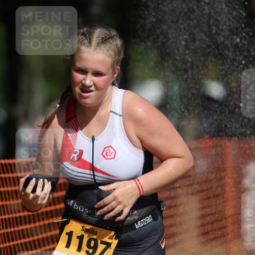 07.09.2025 - 19. Norderstedt Triathlon Michael Strokosch http://msf.ph/oto/8806613 07.09.2025 12:10:04 Laufen 1153, 1197 meine-sportfotos.de