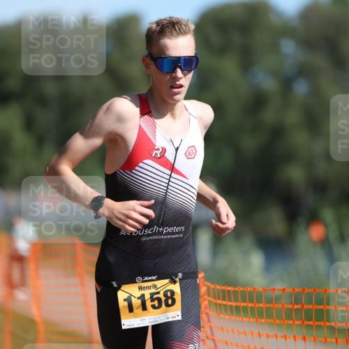 07.09.2025 - 19. Norderstedt Triathlon Michael Strokosch http://msf.ph/oto/8806844 07.09.2025 11:28:15 Laufen 1158 meine-sportfotos.de