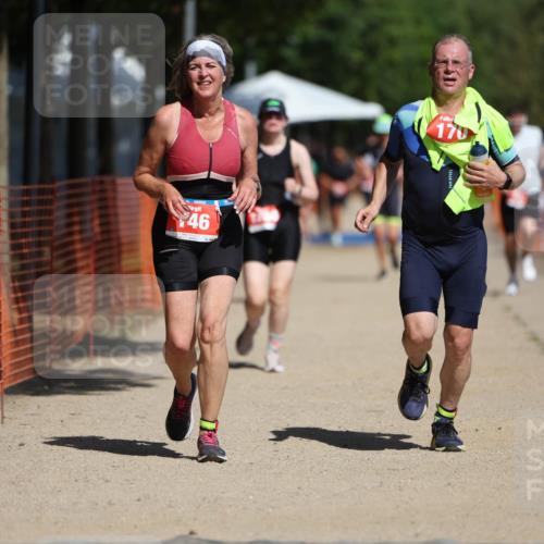 07.09.2025 - 19. Norderstedt Triathlon Michael Strokosch http://msf.ph/oto/8806896 07.09.2025 12:40:33 Laufen 146, 170, 830, 1288 meine-sportfotos.de