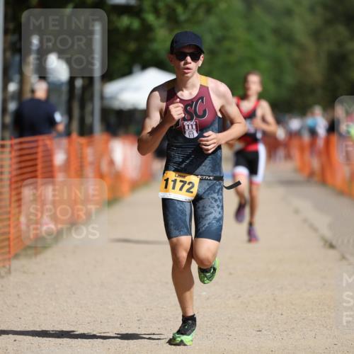 07.09.2025 - 19. Norderstedt Triathlon Michael Strokosch http://msf.ph/oto/8808781 07.09.2025 11:35:18 Laufen 1162, 1172 meine-sportfotos.de