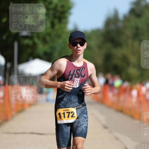 07.09.2025 - 19. Norderstedt Triathlon Michael Strokosch http://msf.ph/oto/8808797 07.09.2025 11:35:19 Laufen 1162, 1172 meine-sportfotos.de