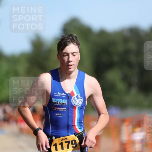 07.09.2025 - 19. Norderstedt Triathlon Michael Strokosch http://msf.ph/oto/8809025 07.09.2025 11:35:54 Laufen 1179, 1211 meine-sportfotos.de