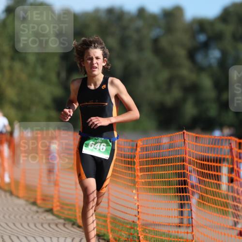 07.09.2025 - 19. Norderstedt Triathlon Michael Strokosch http://msf.ph/oto/8809920 07.09.2025 10:38:52 Laufen 646, 1139 meine-sportfotos.de