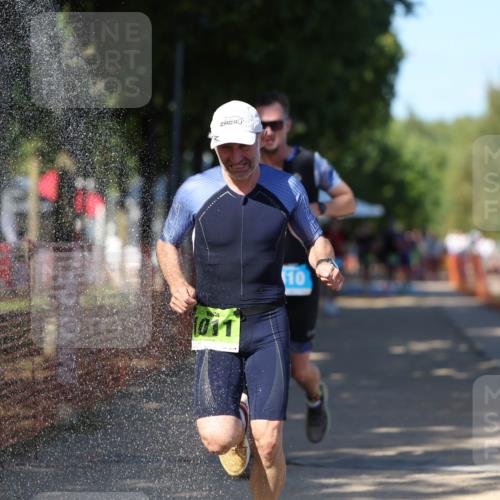07.09.2025 - 19. Norderstedt Triathlon Michael Strokosch http://msf.ph/oto/8810563 07.09.2025 15:18:43 Laufen 410 meine-sportfotos.de