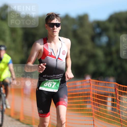 07.09.2025 - 19. Norderstedt Triathlon Michael Strokosch http://msf.ph/oto/8811480 07.09.2025 10:42:03 Laufen 667 meine-sportfotos.de