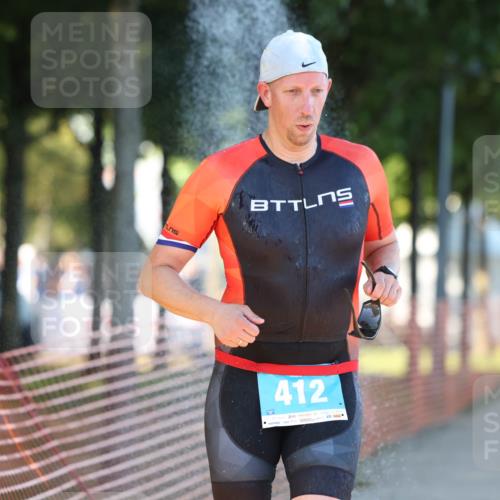 07.09.2025 - 19. Norderstedt Triathlon Michael Strokosch http://msf.ph/oto/8821177 07.09.2025 17:00:11 Laufen 412, 1464 meine-sportfotos.de
