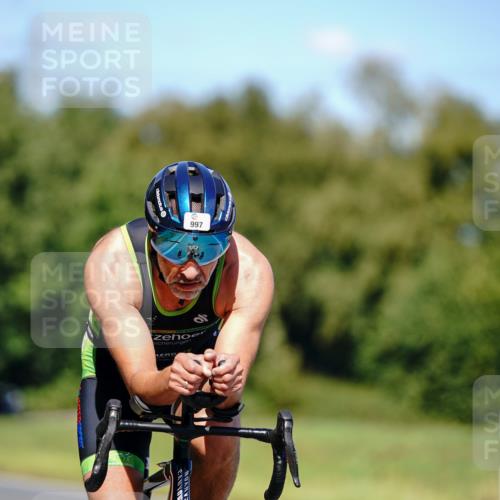 07.09.2025 - 19. Norderstedt Triathlon Michael Burmester http://msf.ph/oto/8848732 07.09.2025 13:38:36 Radfahren 997 meine-sportfotos.de