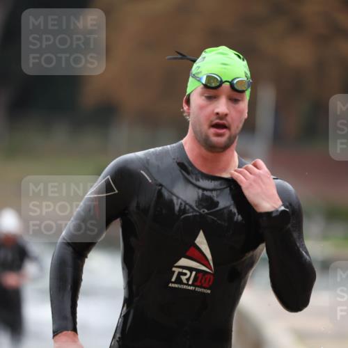 14.09.2025 - Stadtparktriathlon Michael Strokosch http://msf.ph/oto/8863979 14.09.2025 08:50:12 Schwimmen 309, 355 meine-sportfotos.de