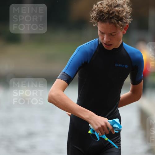 14.09.2025 - Stadtparktriathlon Michael Strokosch http://msf.ph/oto/8865394 14.09.2025 09:03:24 Schwimmen 387, 430, 434, 437 meine-sportfotos.de