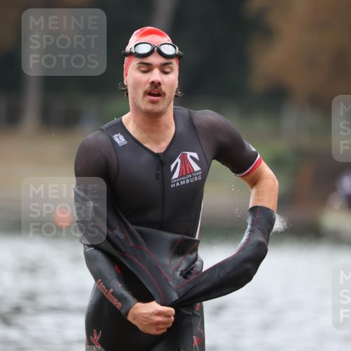 14.09.2025 - Stadtparktriathlon Michael Strokosch http://msf.ph/oto/8865561 14.09.2025 09:04:19 Schwimmen 395, 399 meine-sportfotos.de