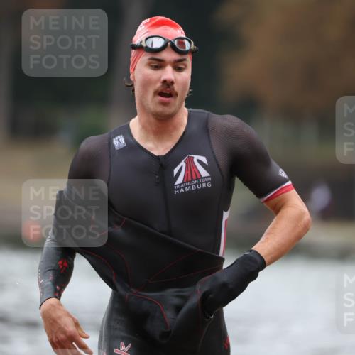 14.09.2025 - Stadtparktriathlon Michael Strokosch http://msf.ph/oto/8865563 14.09.2025 09:04:19 Schwimmen 395, 399 meine-sportfotos.de