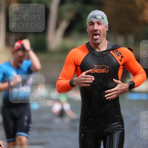 14.09.2025 - Stadtparktriathlon Michael Strokosch http://msf.ph/oto/8872066 14.09.2025 11:50:37 Schwimmen 1144, 1146, 1164 meine-sportfotos.de