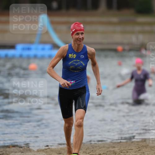 14.09.2025 - Stadtparktriathlon Michael Strokosch http://msf.ph/oto/8873089 14.09.2025 12:11:42 Schwimmen 1224, 1247, 1306 meine-sportfotos.de