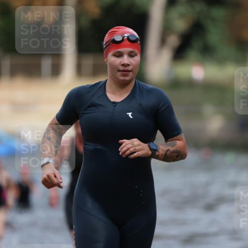 14.09.2025 - Stadtparktriathlon Michael Strokosch http://msf.ph/oto/8873168 14.09.2025 12:12:18 Schwimmen 1244, 1274, 1283, 1297 meine-sportfotos.de