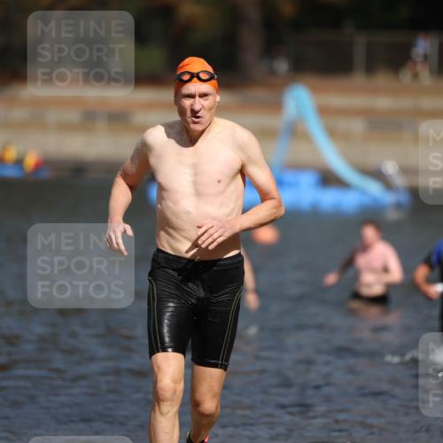 14.09.2025 - Stadtparktriathlon Michael Strokosch http://msf.ph/oto/8875381 14.09.2025 12:55:02 Schwimmen 1435, 1481, 1490, 1505 meine-sportfotos.de