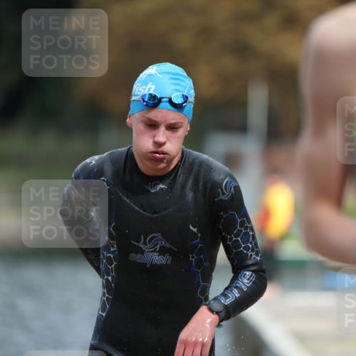 14.09.2025 - Stadtparktriathlon Michael Strokosch http://msf.ph/oto/8875667 14.09.2025 13:08:31 Schwimmen 1543, 1546 meine-sportfotos.de