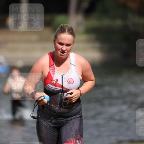 14.09.2025 - Stadtparktriathlon Michael Strokosch http://msf.ph/oto/8876022 14.09.2025 13:12:29 Schwimmen 1534, 1539, 1554 meine-sportfotos.de