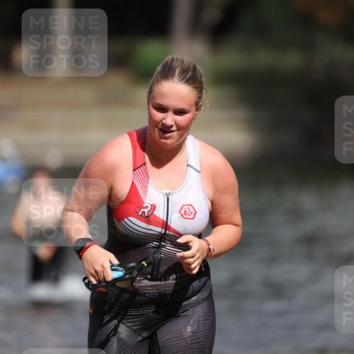 14.09.2025 - Stadtparktriathlon Michael Strokosch http://msf.ph/oto/8876024 14.09.2025 13:12:30 Schwimmen 1534, 1539, 1554 meine-sportfotos.de