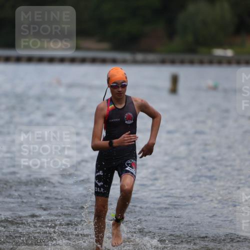 14.09.2025 - Stadtparktriathlon Michael Strokosch http://msf.ph/oto/8876413 14.09.2025 13:17:22 Schwimmen 1564, 1574, 1612, 1614 meine-sportfotos.de